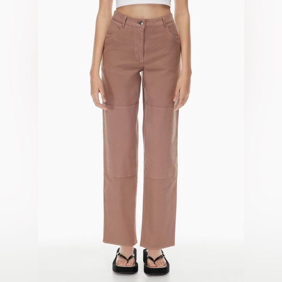 Aritzia | Wilfred Free Lark Pant in Gd Deep Taupe - Picture 4 of 15